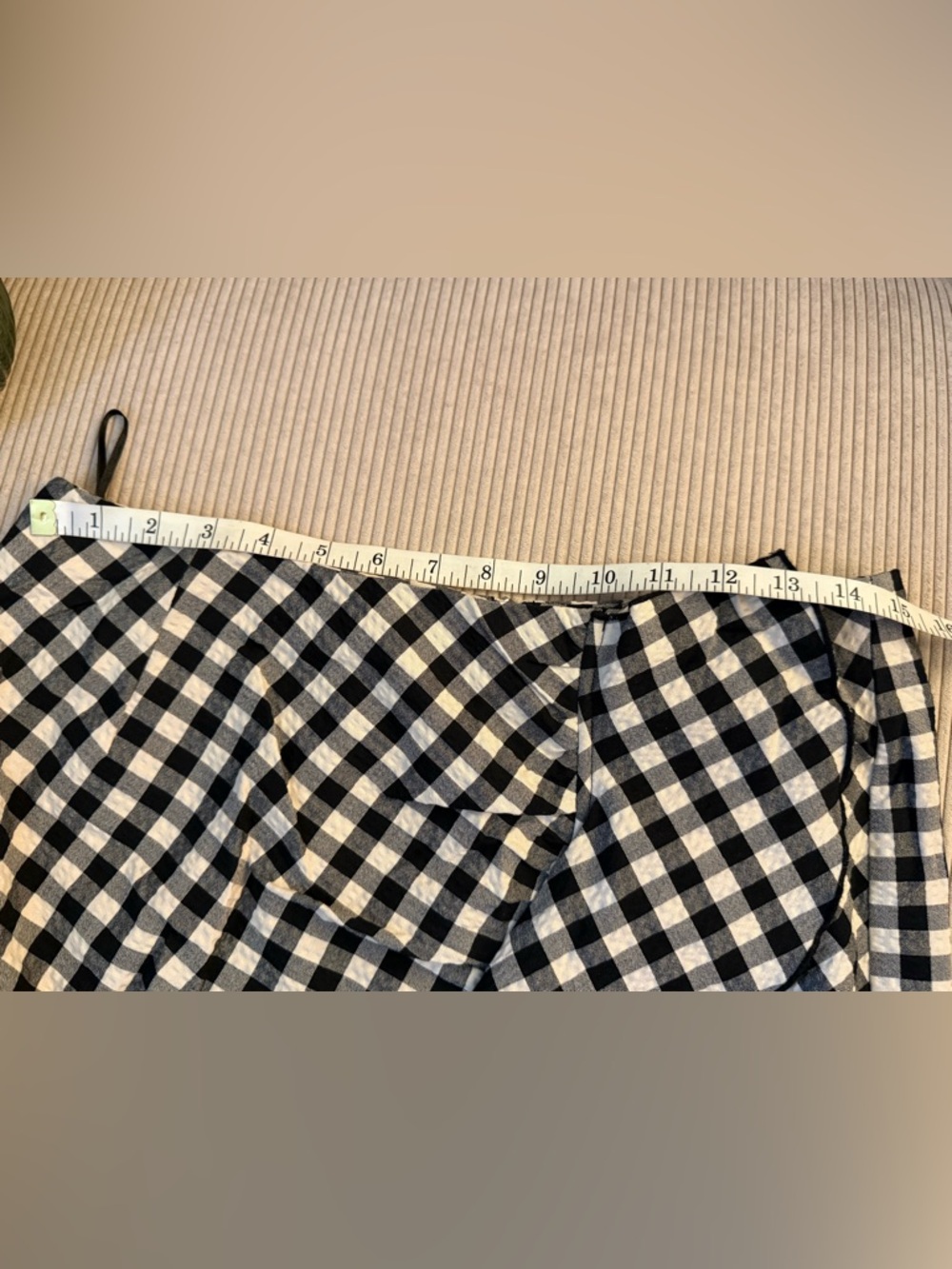 Final Price. H&M Ruffle gingham skirt - Picture 6 of 8